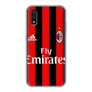 Чехлы с ТОП Футбольными клубами на Samsung Galaxy A01 (Milan)