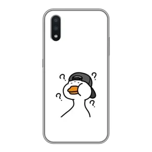 Бампер с принтом Мемы для Samsung Galaxy A01 (Непонимание)