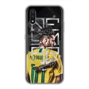 Силиконовый Чехол Samsung Galaxy A01 (Neymar 10)