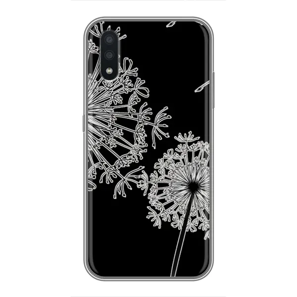 Чехол с рисунком «Одуванчики» для Samsung Galaxy A01