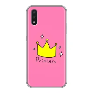 Девчачий Чехол для Samsung Galaxy A01 (Princess)