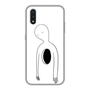 Чехлы со смыслом для Samsung Galaxy A01 (Пустота)