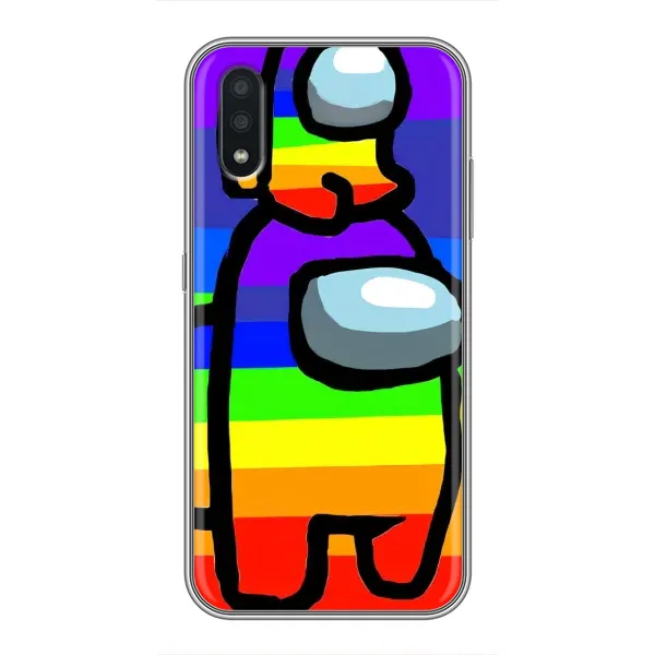 Чехол с рисунком «Радужный» для Samsung Galaxy A01 Чехол с рисунком «Радужный» для Samsung Galaxy A01