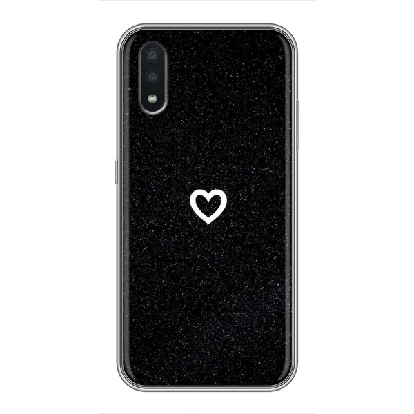 Чехол с рисунком «Сердечко» для Samsung Galaxy A01 Чехол с рисунком «Сердечко» для Samsung Galaxy A01