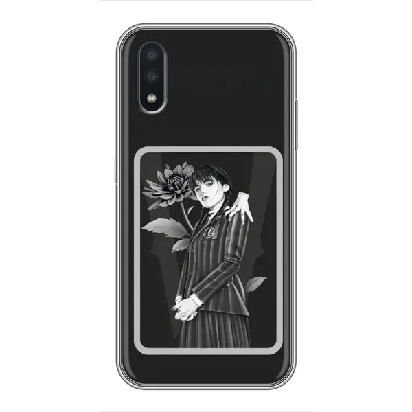 Чехол с рисунком «Венсдей картина» для Samsung Galaxy A01 Чехол с рисунком «Венсдей картина» для Samsung Galaxy A01