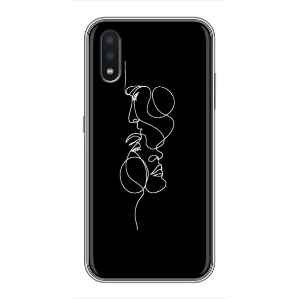 Чехол с рисунком «Влюбленная пара» для Samsung Galaxy A01 Чехол с рисунком «Влюбленная пара» для Samsung Galaxy A01