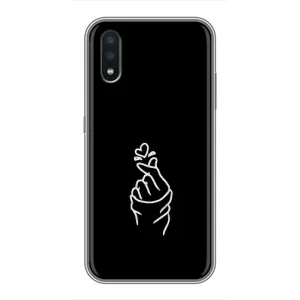 Чехлы (Знак сердечка) на Samsung Galaxy A01 (Знак Сердечка)