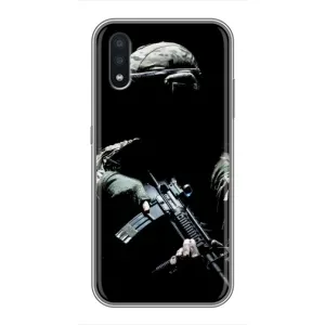 ЗСУ Чехлы (TPU) для Samsung Galaxy A01 (ЗСУ снайпер)