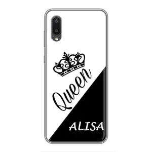 Именные Женские Чехлы для Samsung Galaxy A02 (ALISA)