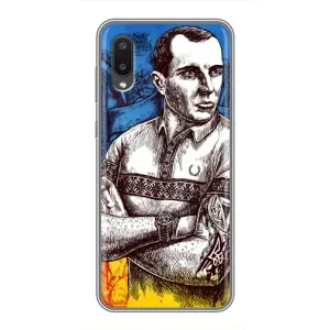 Чехол с Украинской символикой на Самсунг А02 (Бандера Патриот)