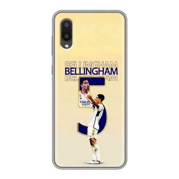 Чохол з малюнком «Беллінгем Реал 5» для Samsung Galaxy A02 Чохол з малюнком «Беллінгем Реал 5» для Samsung Galaxy A02