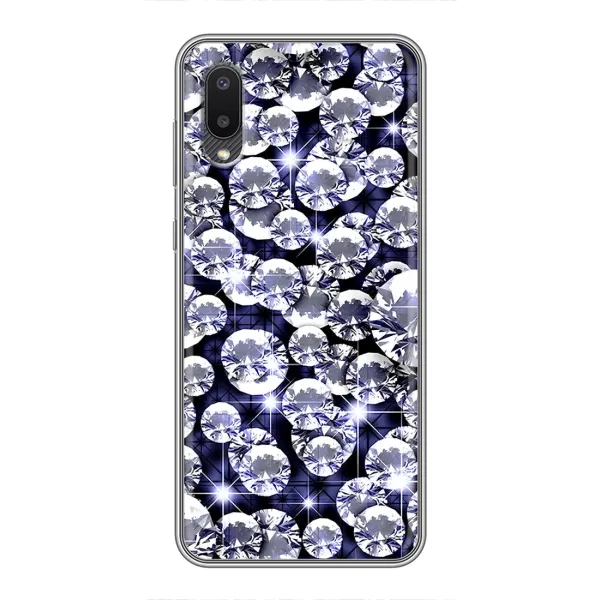 Чехол с рисунком «Бриллианты» для Samsung Galaxy A02 Чехол с рисунком «Бриллианты» для Samsung Galaxy A02