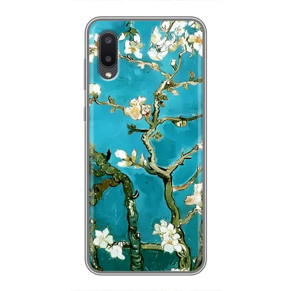 Чехол с рисунком «Цветение Сакуры» для Samsung Galaxy A02 Чехол с рисунком «Цветение Сакуры» для Samsung Galaxy A02