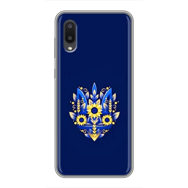 Чохол з малюнком «Квітучий Герб» для Samsung Galaxy A02