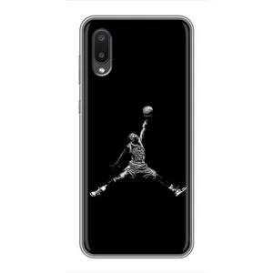 Силіконовый Чохол Nike Air Jordan на Самсунг А02 (Джордан)