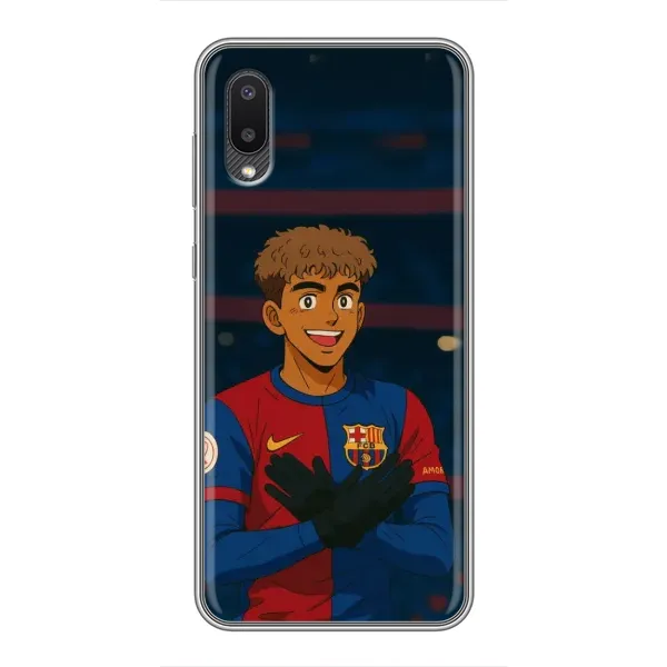 Чехол с рисунком «Футболист Ямаль» для Samsung Galaxy A02 Чехол с рисунком «Футболист Ямаль» для Samsung Galaxy A02