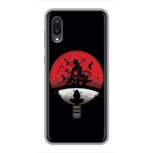 Чехлы с картинкой Итачи Учиха на Samsung Galaxy A02 (Итачи на черном)
