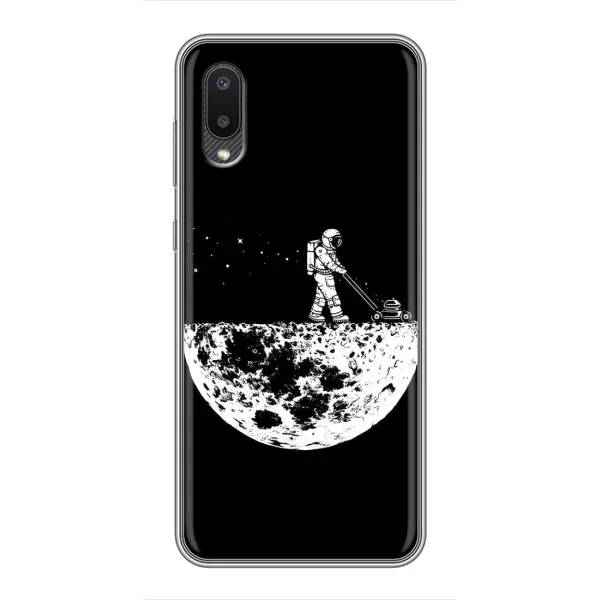 Чехол с рисунком «Космонавт» для Samsung Galaxy A02 Чехол с рисунком «Космонавт» для Samsung Galaxy A02