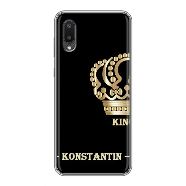 Чехол с рисунком «KOSTYA» для Samsung Galaxy A02