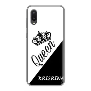 Именные Женские Чехлы для Samsung Galaxy A02 (KRISTINA)