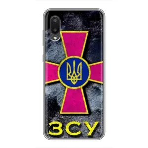 ЗСУ Чехлы (TPU) для Samsung Galaxy A02 (Лого ЗСУ)