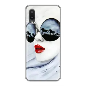 Чехол с картинкой Модные Девчонки Samsung Galaxy A02 (Любительница коней)