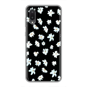 Чехол с ромашками на Samsung Galaxy A02 (Маленькие ромашки)