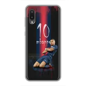 Чохол (TPU) з Футболістом на Samsung Galaxy A02 (MBAPPE 10)