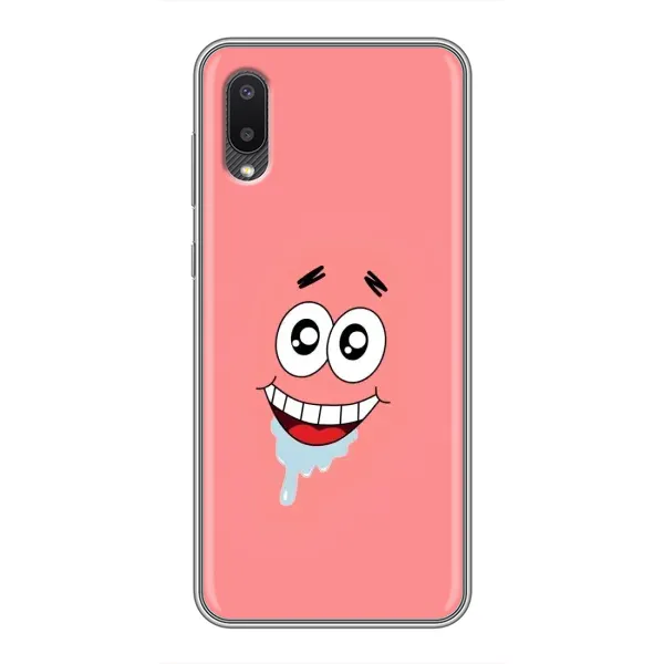 Чехол с рисунком «Мордочка Патрика» для Samsung Galaxy A02 Чехол с рисунком «Мордочка Патрика» для Samsung Galaxy A02