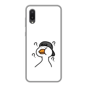Бампер с принтом Мемы для Samsung Galaxy A02 (Непонимание)