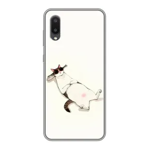 Чехол на тематику: Коты для Samsung Galaxy A02 (Отдых)