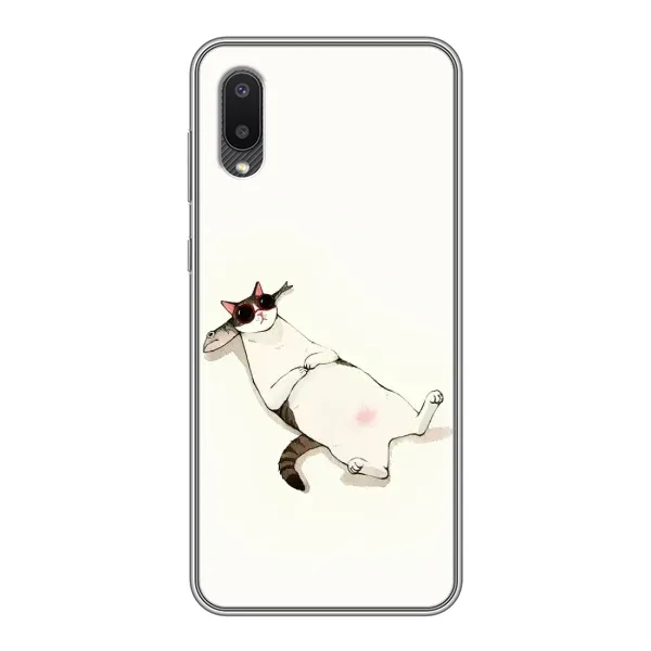 Чехол с рисунком «Отдых» для Samsung Galaxy A02 Чехол с рисунком «Отдых» для Samsung Galaxy A02