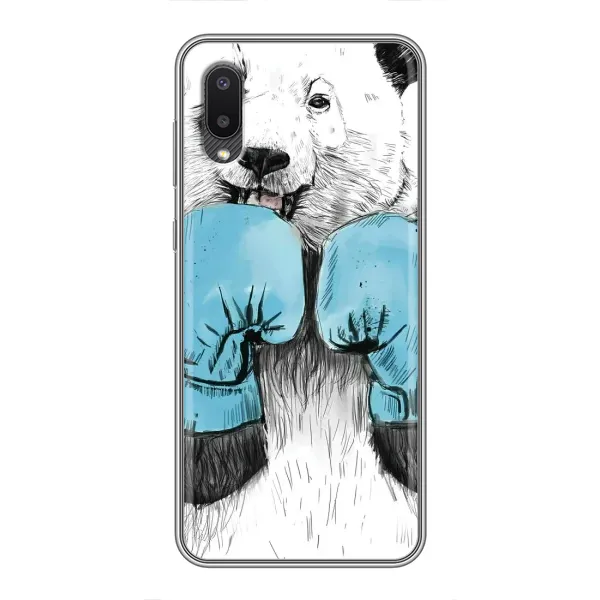 Чехол с рисунком «Панда боксер» для Samsung Galaxy A02 Чехол с рисунком «Панда боксер» для Samsung Galaxy A02