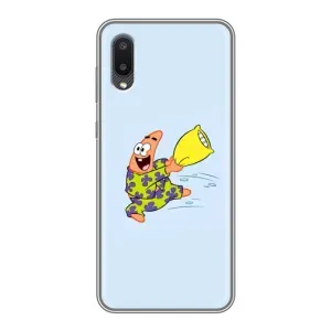 Чохли з Патріком на Samsung Galaxy A02 (Патрік із подушкою)