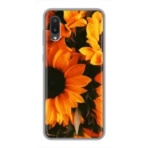 Чехлы с картинкой Подсолнухов для Самсунг А02 (подсолнухи)
