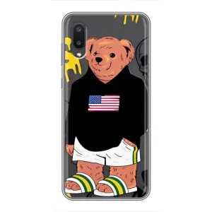Чохли Мішка Тедді для Самсунг А02 (Teddy USA)