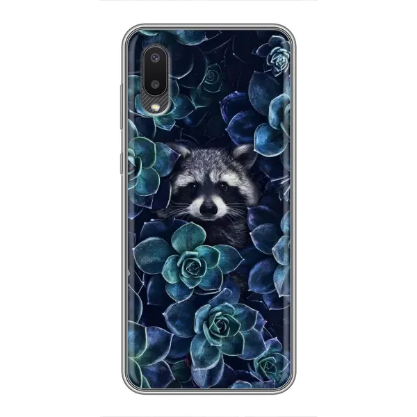 Чехол с рисунком «В цветах» для Samsung Galaxy A02 Чехол с рисунком «В цветах» для Samsung Galaxy A02