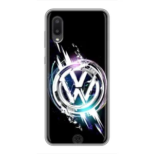 Чехол "Фольксваген" для Samsung Galaxy A02 (Volkswagen на черном)