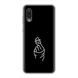 Чехлы (Знак сердечка) на Samsung Galaxy A02 (Знак Сердечка)