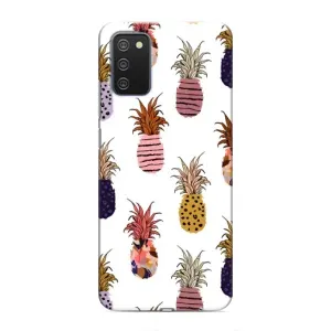 Чохол з зображенням смачної їжі для Samsung Galaxy A02s (Ананаси)