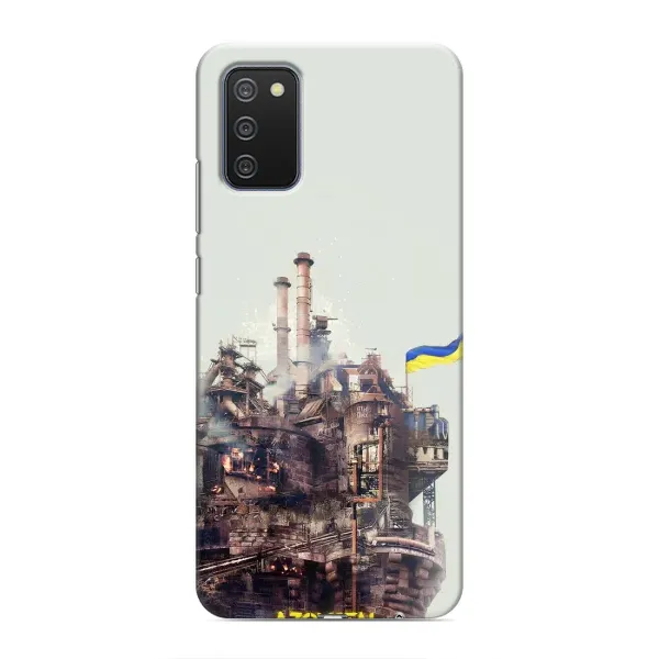 Чехол с рисунком «Азовсталь» для Samsung Galaxy A02s Чехол с рисунком «Азовсталь» для Samsung Galaxy A02s