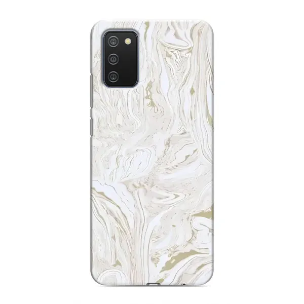 Чехол с рисунком «белый мрамор» для Samsung Galaxy A02s Чехол с рисунком «белый мрамор» для Samsung Galaxy A02s