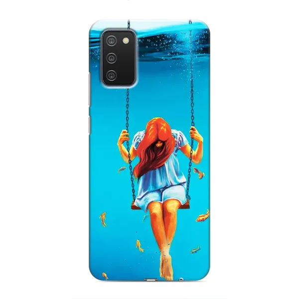 Чехол с рисунком «Девушка на качели» для Samsung Galaxy A02s Чехол с рисунком «Девушка на качели» для Samsung Galaxy A02s