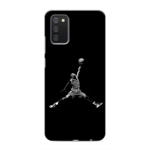 Силиконовый Чехол Nike Air Jordan на Самсунг Гелекси А02с (Джордан)