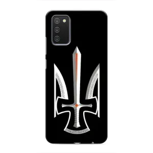 Чехол Укр Символика для Samsung Galaxy A02s (Герб Свобода или Смерть)