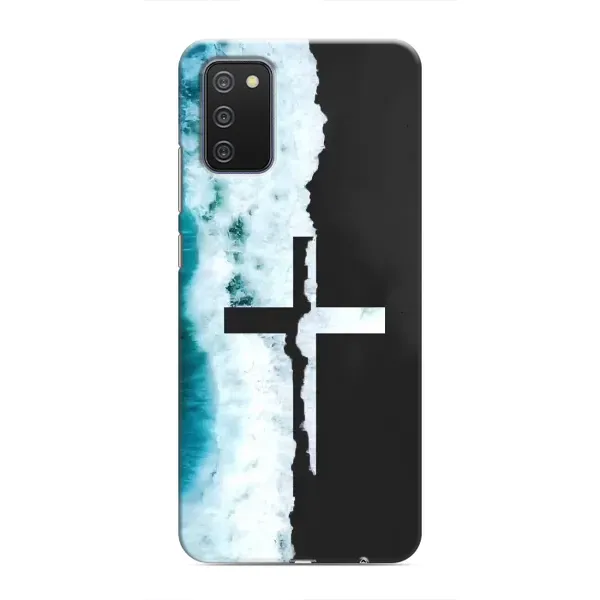 Чехол с рисунком «Хрест» для Samsung Galaxy A02s Чехол с рисунком «Хрест» для Samsung Galaxy A02s