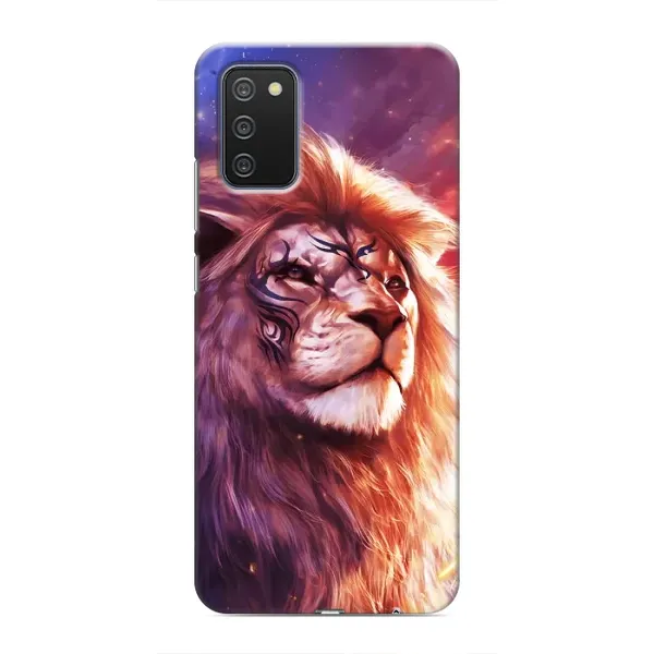 Чехол с рисунком «Красочный ЛЕВ» для Samsung Galaxy A02s Чехол с рисунком «Красочный ЛЕВ» для Samsung Galaxy A02s