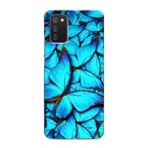 Силіконовий бампер з картинкою звірів для Samsung Galaxy A02s (Крила метеликів)