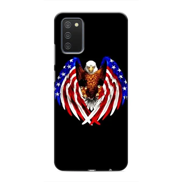 Чехол с рисунком «Крылья США» для Samsung Galaxy A02s Чехол с рисунком «Крылья США» для Samsung Galaxy A02s