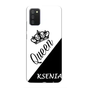 Именные Женские Чехлы для Samsung Galaxy A02s (KSENIA)